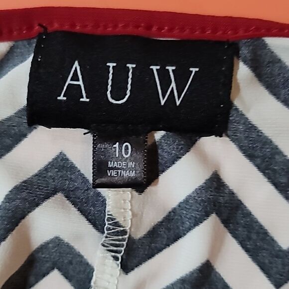 Cute A.U.W. High Low Sleeveless Dress - Picture 4 of 5